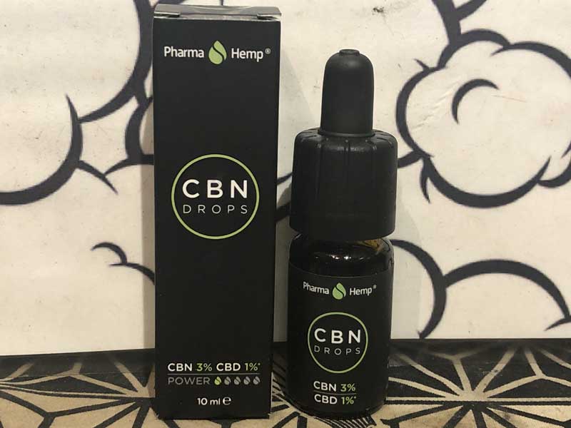 PharmaHemp �t���X�y�N�g���� Oil Drop CBN CBN3% & CBD1% 10ml/CBN300mg & CBD100mg�@�㉺�p