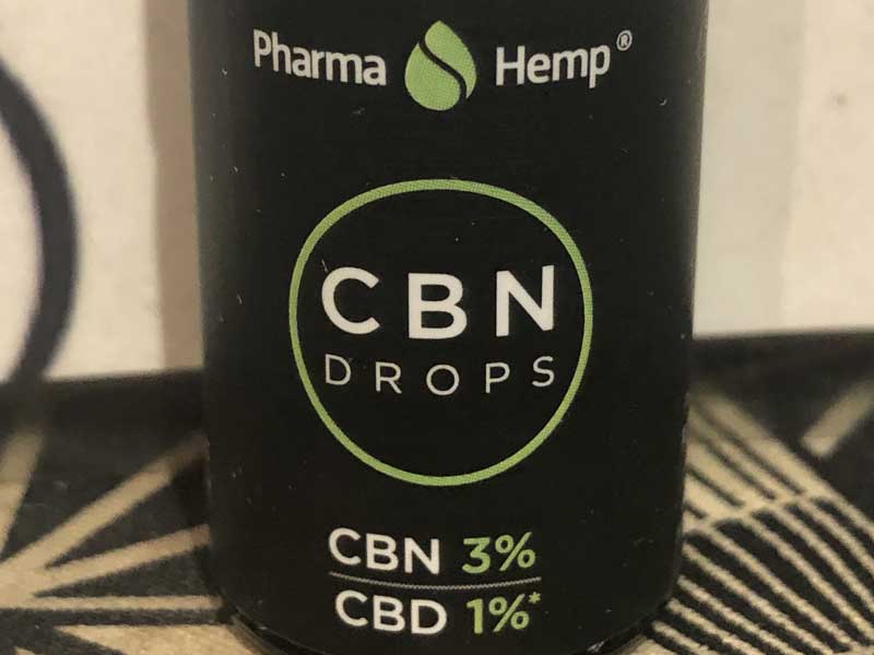 PharmaHemp �t���X�y�N�g���� CBN Oil Drop CBN3% & CBD1% 10ml/CBN300mg & CBD100mg�@�㉺�p