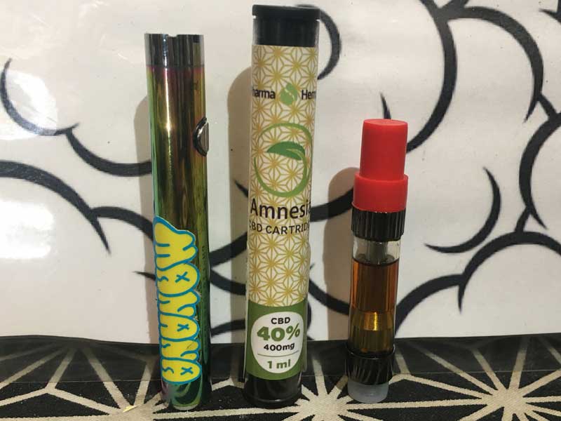 PharmaHemp Full Spectrum Cartridge 1.0ml CBD40% �t�@�[�}�w���v �t���X�y�N�g���� CBD �J�[�g���b�W