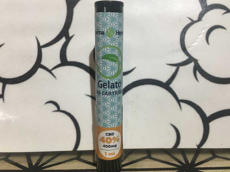 PharmaHemp Full Spectrum Cartridge 1.0ml CBD40% �t�@�[�}�w���v �t���X�y�N�g���� CBD �J�[�g���b�W