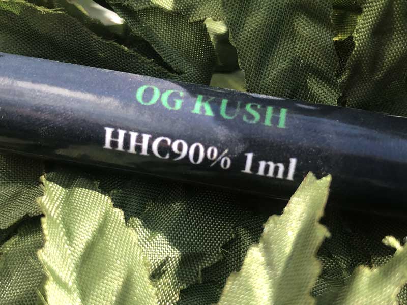 PUFF PUFF PASS HHCLiquid 1ml/OG KUSH 90% or 40% �p�t�p�t�p�X ���Z�x HHC���L�b�h