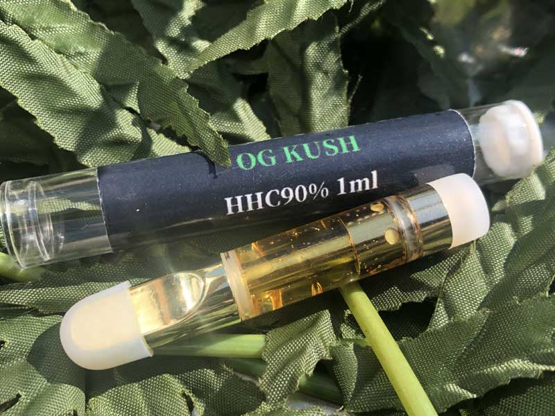 PUFF PUFF PASS HHCLiquid 1ml/OG KUSH 90% or 40% �p�t�p�t�p�X ���Z�x HHC���L�b�h