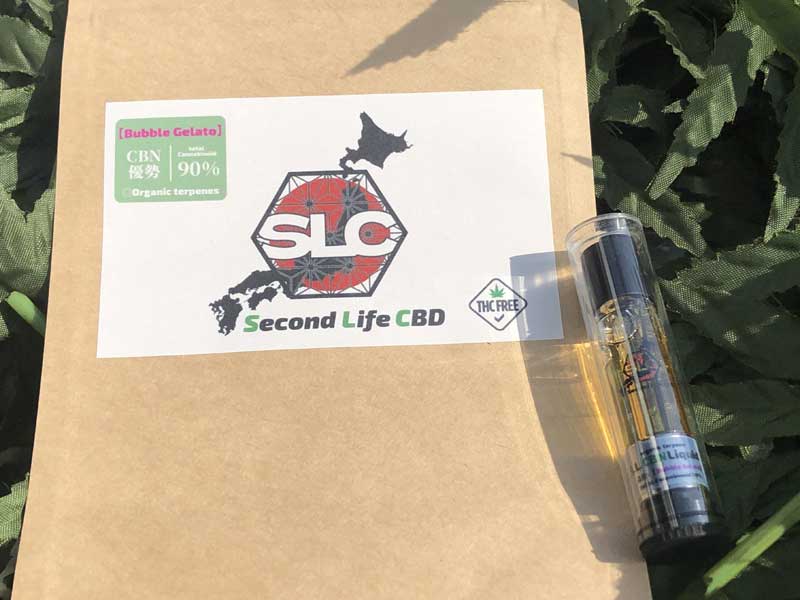 Second Life CBD�ASLC�A�Z�J���h���C�t CBD/Bubble Gelato CBN���L�b�h1ml�A�g�[�^���J���i�r�m�C�h90%