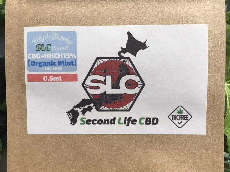 Second Life CBD/HHCH 15% ���L�b�h/Organic Mint 0.5ml & 1ml CBG�D�� Sativa�A�T�e�B�o