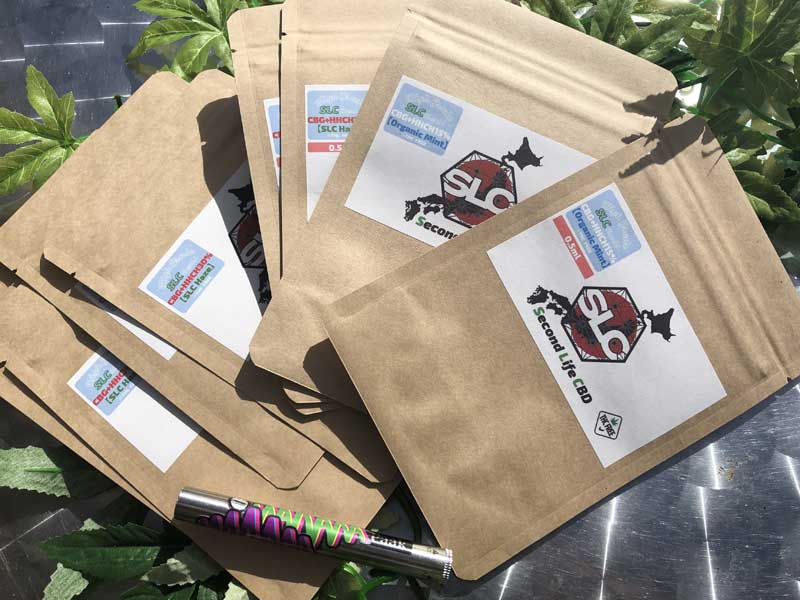 Second Life CBD/HHCH 15% ���L�b�h/Organic Mint 0.5ml & 1ml CBG�D�� Sativa�A�T�e�B�o