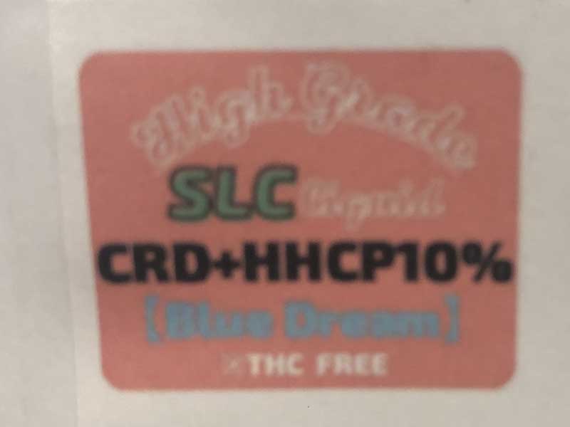 Second Life CBD/HHCP & CRD ���L�b�h/Blue Dream 1ml HHCP 10%�A�g�[�^��900mg�AHHCP���L�b�h