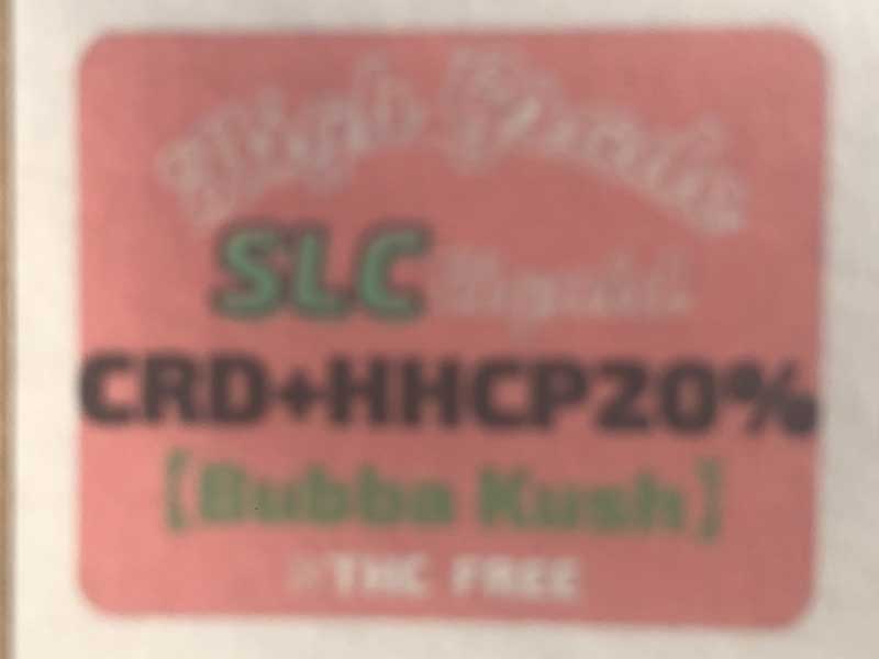 Second Life CBD/HHCP & CRD ���L�b�h/Bubba Kush�@1ml & 0.5ml HHCP 20%�AHHCP���L�b�h