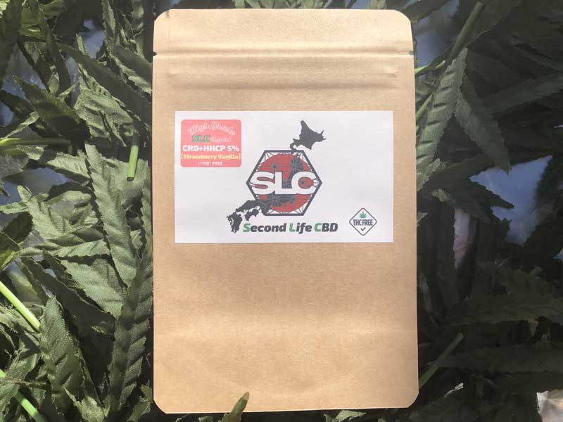 Second Life CBD/HHCP & CRD ���L�b�h/Strawberry Vanilla 1ml HHCP 5%�A�g�[�^��900mg