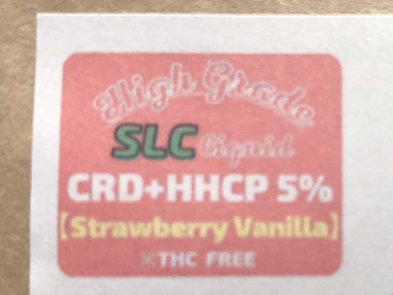 Second Life CBD/HHCP & CRD ���L�b�h/Strawberry Vanilla 1ml HHCP 5%�A�g�[�^��900mg