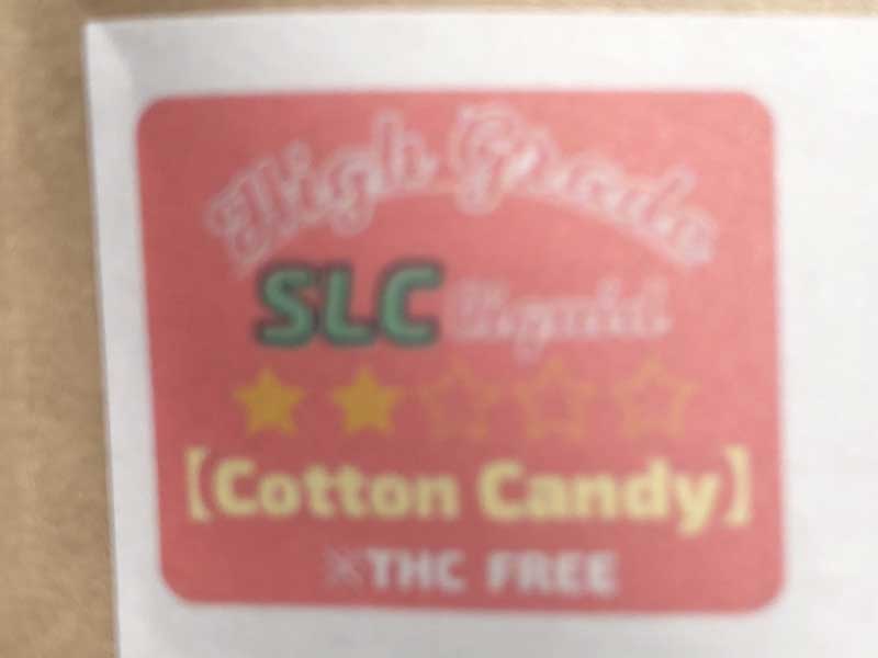 Second Life CBD�ASLC/High-Grade S.L.C Cotton Candy CBD�n�D�i���L�b�h1ml CBD�D�� �g�[�^��90%