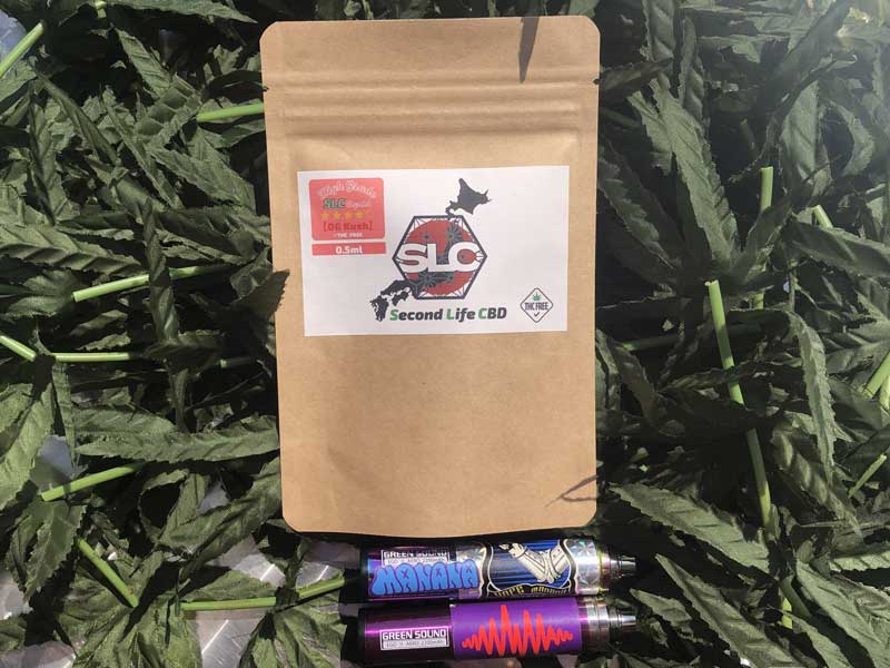 Second Life CBD�ASLC/High-Grade S.L.C OG KUSH CBD�n�D�i���L�b�h0.5ml CBD�D�� �g�[�^��90%