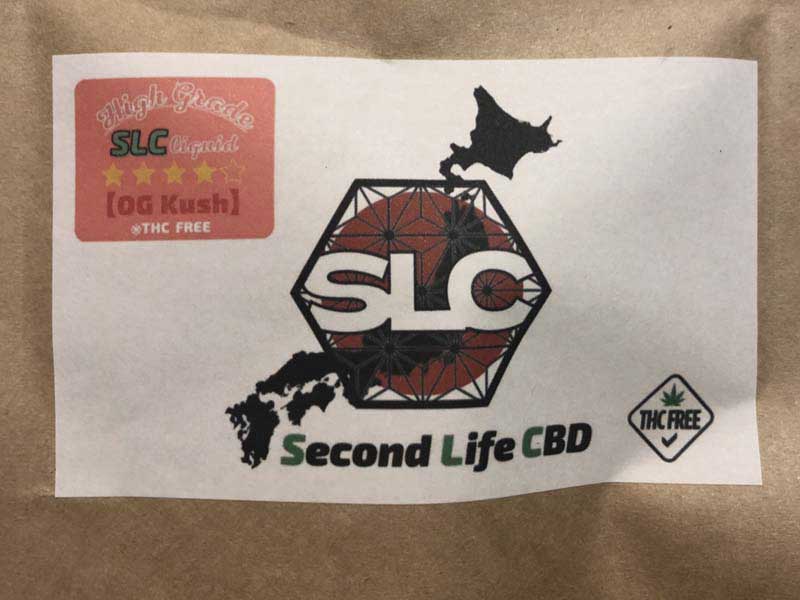 Second Life CBD�ASLC/High-Grade S.L.C OG KUSH CBD�n�D�i���L�b�h0.5ml CBD�D�� �g�[�^��90%