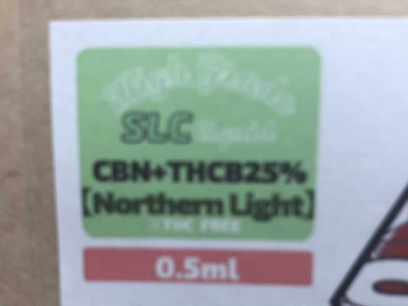 Second Life CBD/THCB 25% ���L�b�h/Northern Light 0.5ml & 1ml CBN�D�� Sativa�A�T�e�B�o