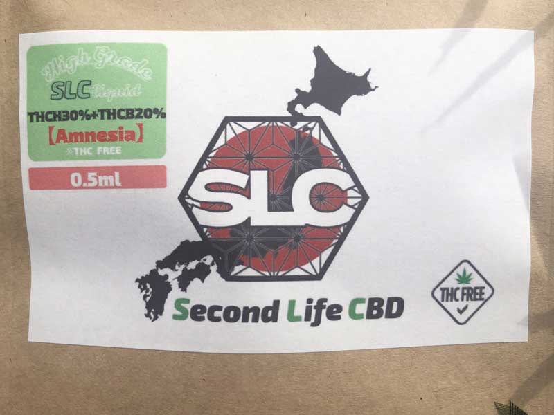Second Life CBD/THCH 30% & THCB 20% ���L�b�h/Amnesia  0.5ml & 1ml Sativa