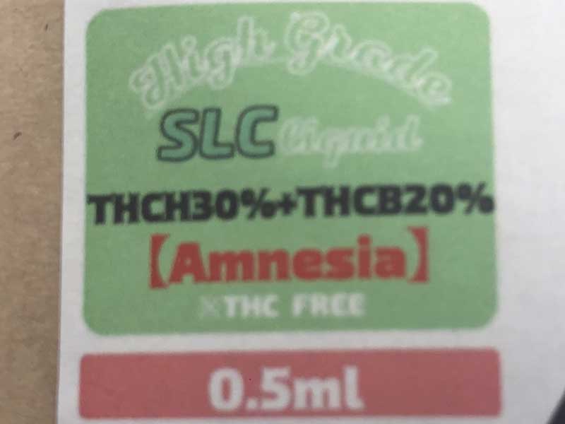 Second Life CBD/THCH 30% & THCB 20% ���L�b�h/Amnesia  0.5ml & 1ml Sativa