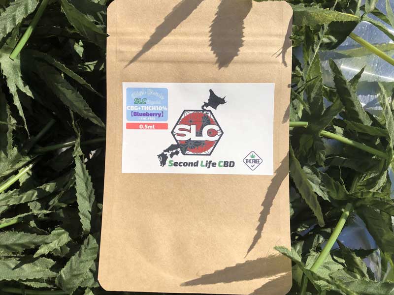 Second Life CBD/THCH 10% & CBG & CRD ���L�b�h/Blueberry 0.5ml �A�g�[�^��450mg THCH���L�b�h