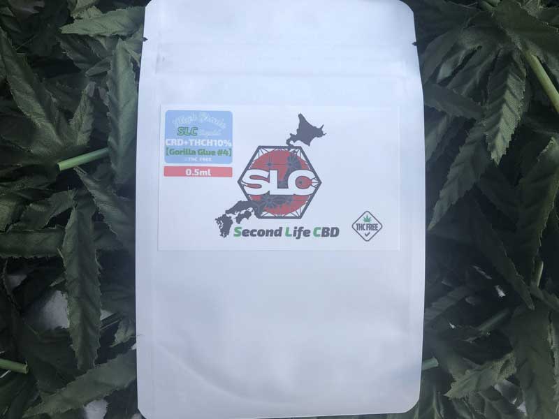 Second Life CBD/THCH���L�b�h/Gorilla Glue#4 0.5ml THCH 10%�A�g�[�^��450mg THCH���L�b�h
