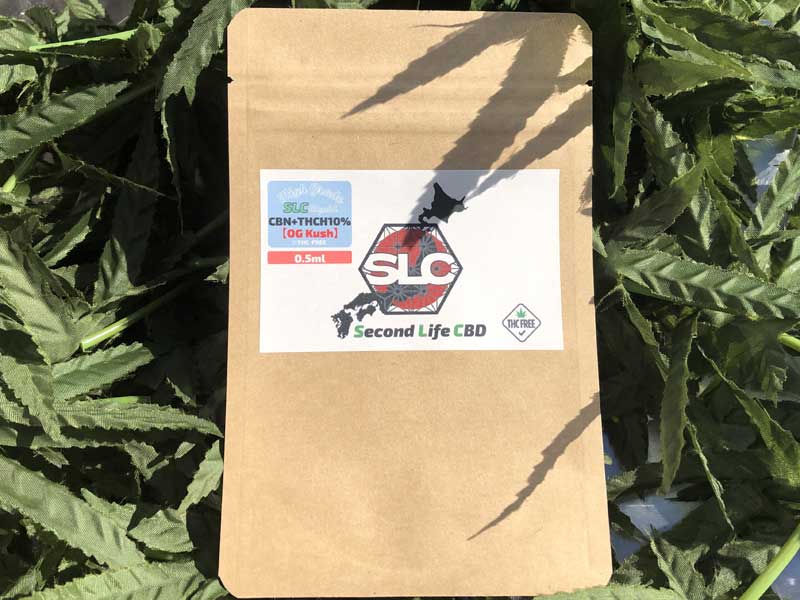 Second Life CBD/THCH 10% & CBN & CRD ���L�b�h/OG Kush 0.5ml �A�g�[�^��455mg THCH���L�b�h