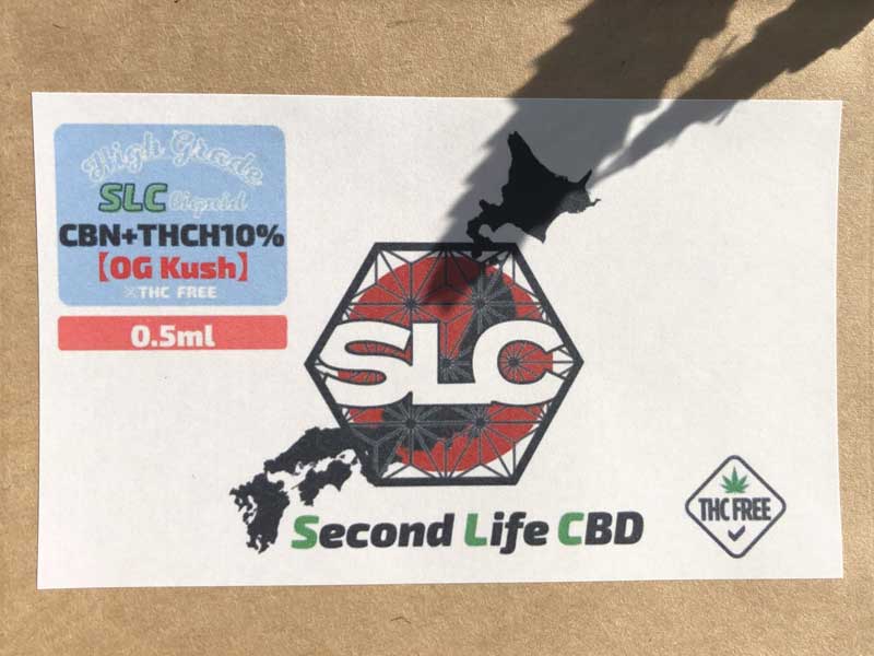 Second Life CBD/THCH 10% & CBN & CRD ���L�b�h/OG Kush 0.5ml �A�g�[�^��455mg THCH���L�b�h