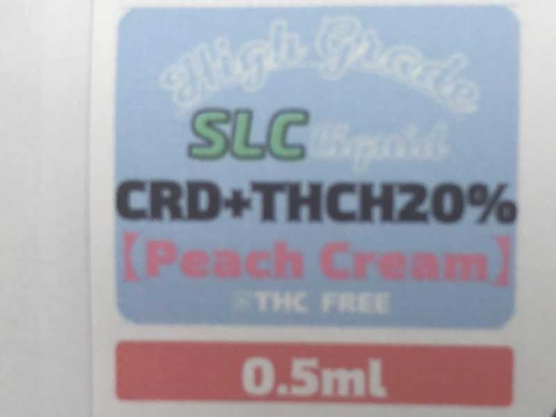 Second Life CBD/THCH & CRD ���L�b�h/Peach Cream THCH 20%�ATHCH���L�b�h 1ml & 0.5ml