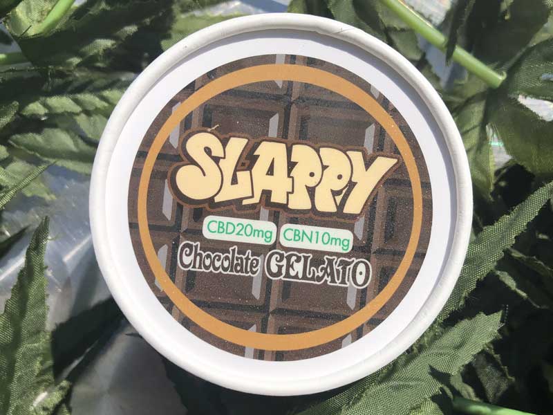 SLAPPY CBD �X���b�s�[ CBD 20mg & CBN 10mg Gelato�ACBD�A�C�X�ACBD �W�F���[�g �o�j�� or �`���R