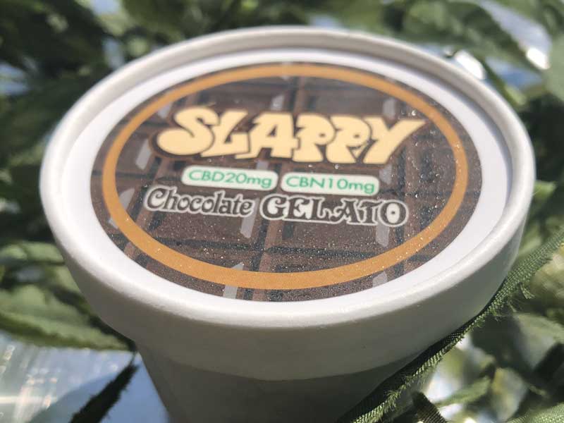 SLAPPY CBD �X���b�s�[ CBD 20mg & CBN 10mg Gelato�ACBD�A�C�X�ACBD �W�F���[�g �o�j�� or �`���R