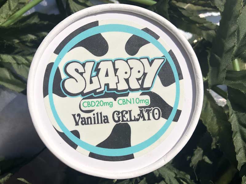 SLAPPY CBD �X���b�s�[ CBD 20mg & CBN 10mg Gelato�ACBD�A�C�X�ACBD �W�F���[�g �o�j�� or �`���R