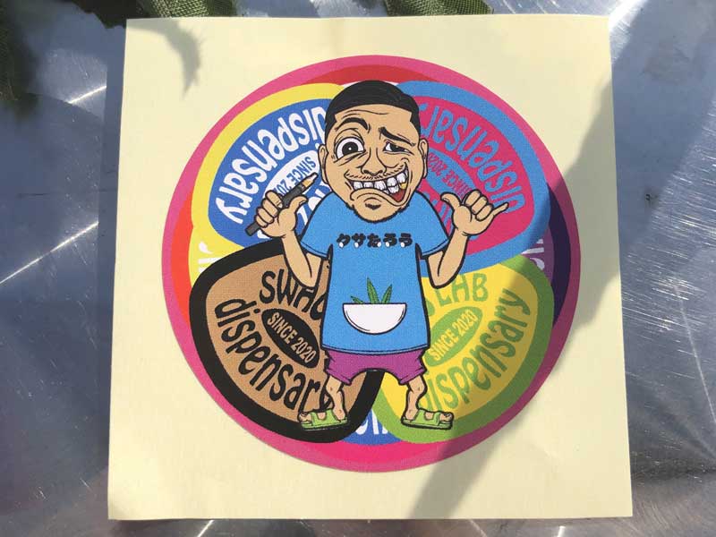 SWAG LAB dispensary �u���[�h�X�y�N�g����CBD�A93LAND & CRD &�w���v�e���y�� OG KUSH 1ml 