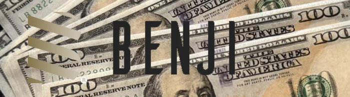 BENJI ROLLING PAPER �x���W $100 ���[���[���O�y�[�p�[ 100�h���������̃y�[�p�[