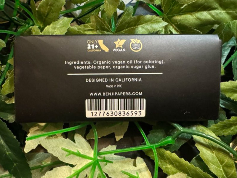 BENJI ROLLING PAPER �x���W $100 ���[���[���O�y�[�p�[ 100�h���������̃y�[�p�[