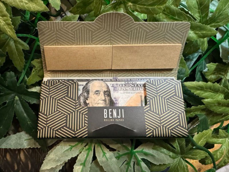 BENJI ROLLING PAPER �x���W $100 ���[���[���O�y�[�p�[ 100�h���������̃y�[�p�[