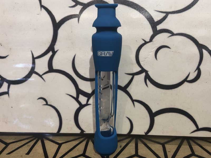 GRAV 12mm Taster with Silicone Skin�A�O���u�@�V���R���J�o�[�t���K���X�����q�b�^�[�p�C�v