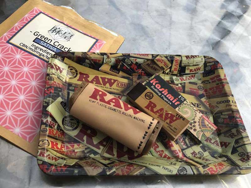 Kashmir Organic Hemp Paper Made in U.S.A オーガニックヘンプペーパー11/4 79mm