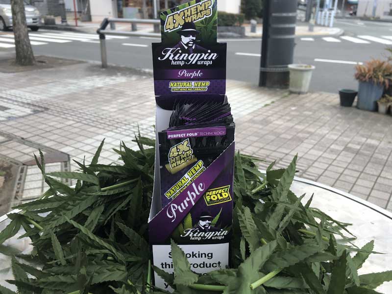 Kingpin Hemp Wraps キングピン ヘンプラップ blunts ブランツ & ZoWW NATURAL LEAF WRAPS