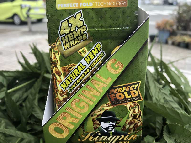 Kingpin Hemp Wraps キングピン ヘンプラップ blunts ブランツ & ZoWW NATURAL LEAF WRAPS