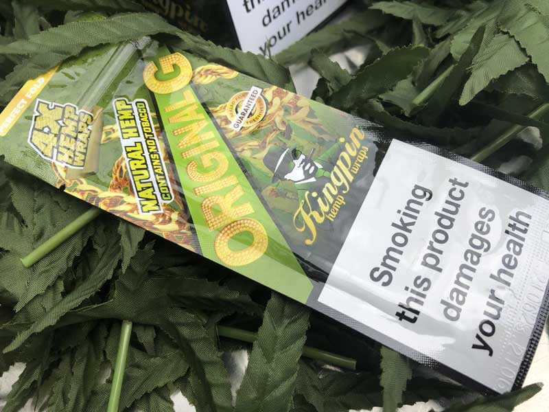 Kingpin Hemp Wraps キングピン ヘンプラップ blunts ブランツ & ZoWW NATURAL LEAF WRAPS