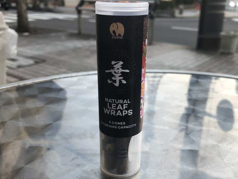 Kingpin Hemp Wraps キングピン ヘンプラップ blunts ブランツ & ZoWW NATURAL LEAF WRAPS