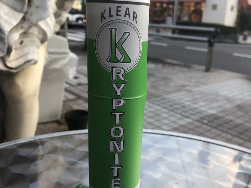 KLEAR KRYPTONITE Made in USA クリアクリプトナイト パイプ&ボング クレイ(粘土)ベース洗浄液