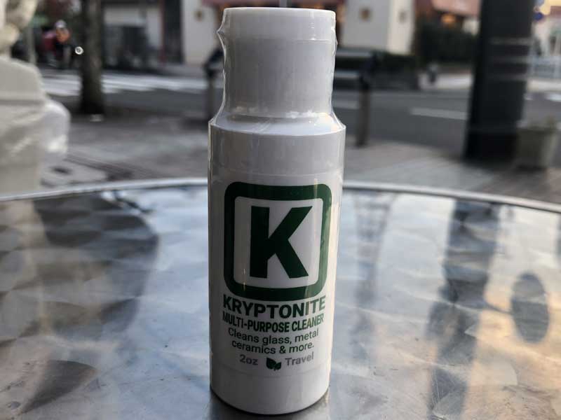 KLEAR KRYPTONITE Made in USA クリアクリプトナイト パイプ&ボング クレイ(粘土)ベース洗浄液