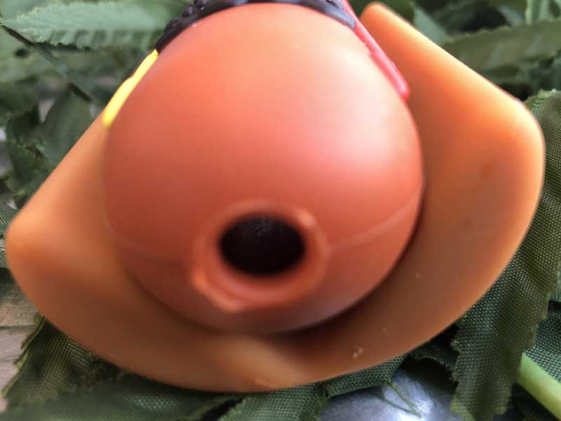 LIT SILICONE HOT DOG HAND PIPE �z�b�g�h�b�O �V���R�� �n���h�p�C�v �X�N���[������