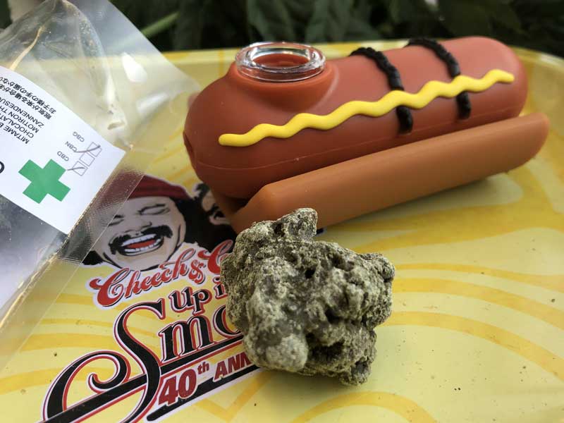 LIT SILICONE HOT DOG HAND PIPE �z�b�g�h�b�O �V���R�� �n���h�p�C�v �X�N���[������