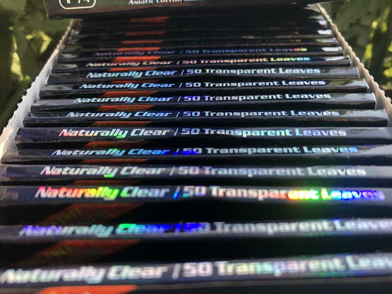 LUXE GLASS CLEAR 1 1/4 �O���X �N���A�[ �V�R�Z�����[�X������ꂽ�����̃��[�����O�y�[�p�[