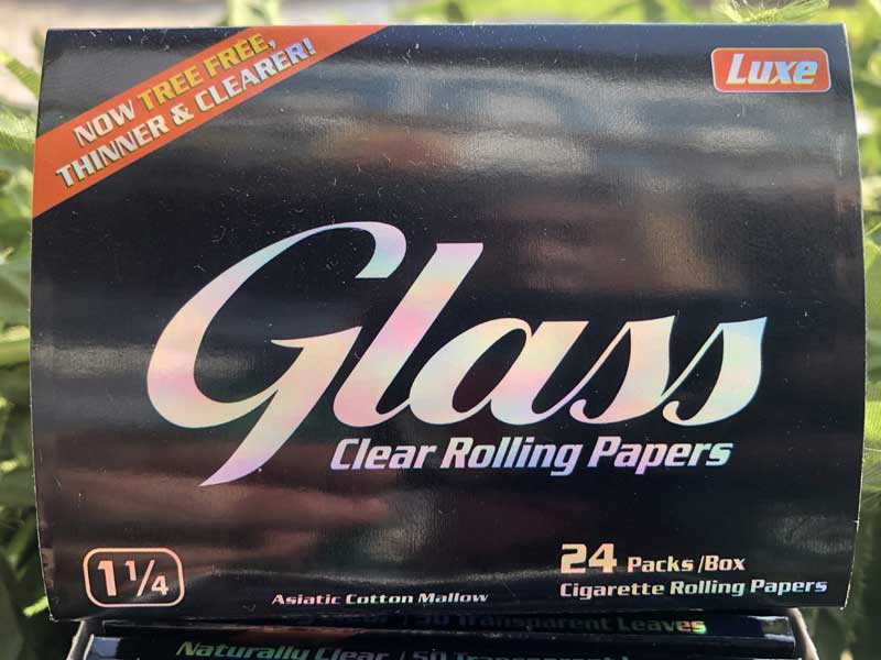 LUXE GLASS CLEAR 1 1/4 �O���X �N���A�[ �V�R�Z�����[�X������ꂽ�����̃��[�����O�y�[�p�[
