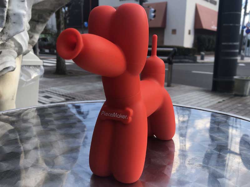 PieceMaker �o���[���h�b�O K9 Silicone Water Pipe�@�s�[�X���[�J�[�@�ϔM�V���R�����p�C�v