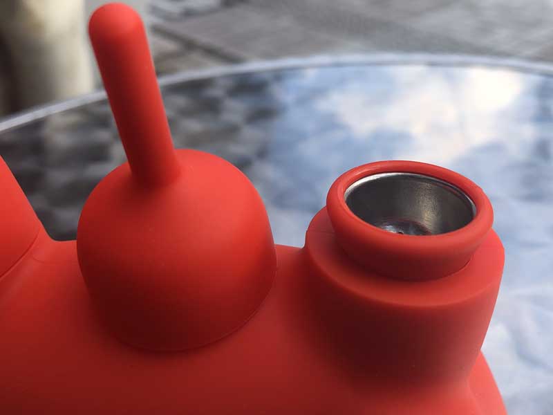 PieceMaker �o���[���h�b�O K9 Silicone Water Pipe�@�s�[�X���[�J�[�@�ϔM�V���R�����p�C�v