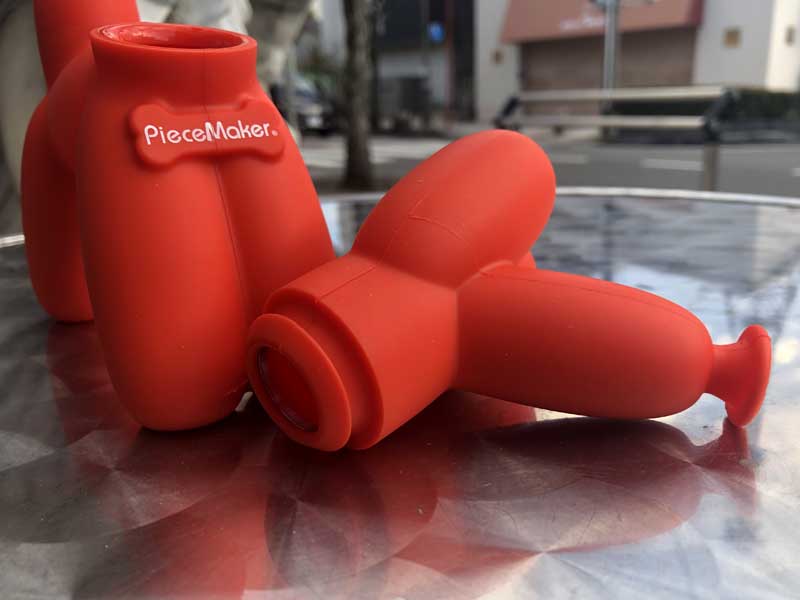 PieceMaker �o���[���h�b�O K9 Silicone Water Pipe�@�s�[�X���[�J�[�@�ϔM�V���R�����p�C�v