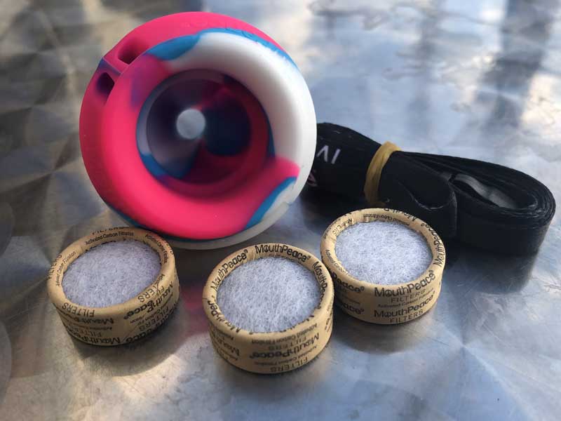 Moose Labs/MouthPeace 活性炭フィルター付きパーソナルマウスピース、ジョイント、ボング、ペンにも