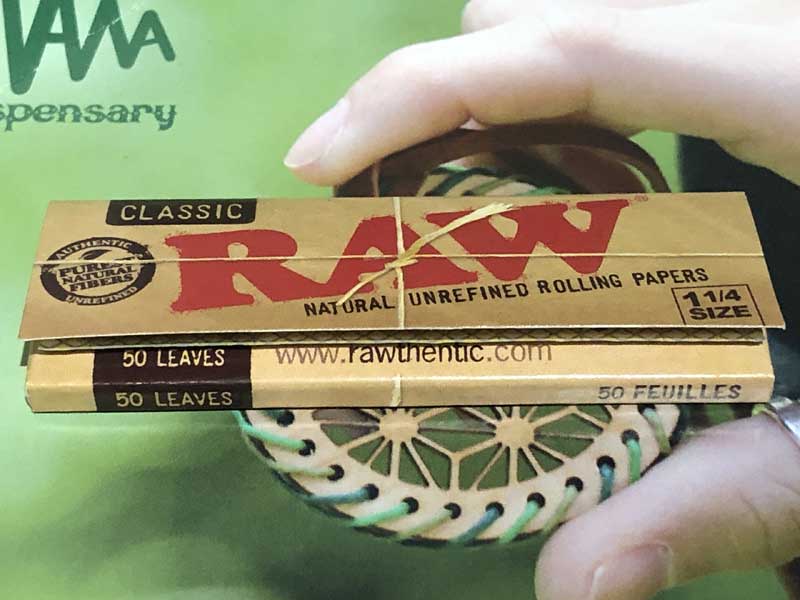 Raw Joint Paper 地球に優しいエコなペーパー　ロウ、ジョイントペーパー、クラッチ、ローラー