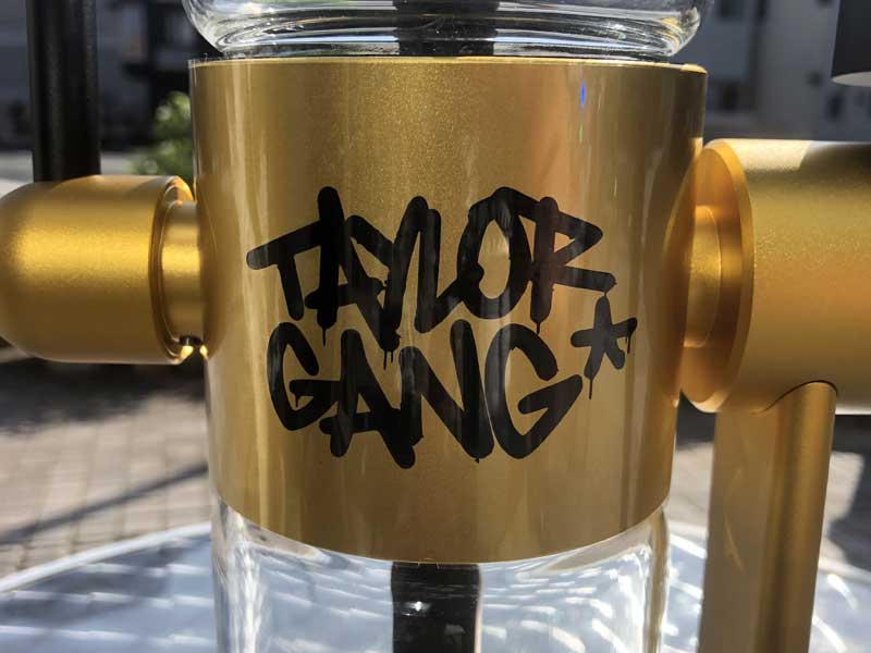 Stundenglass × Taylor Gang/Gold - Gravity Bong Wiz Khalifa