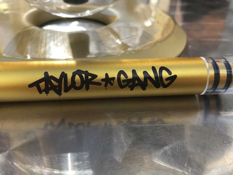 Stundenglass �~ Taylor Gang/Gold - Gravity Bong Wiz Khalifa